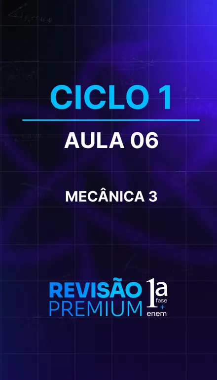 Capa de 2025, ciclo 1: Mecânica 3