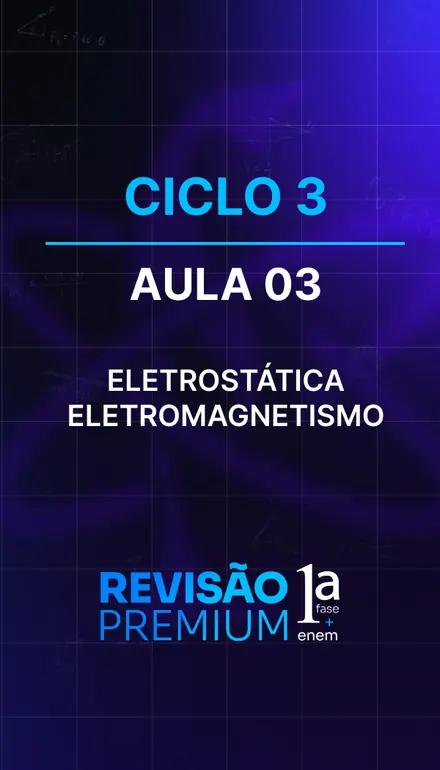 Capa de 2025, ciclo 3: Eletrostática e Eletromagnetismo
