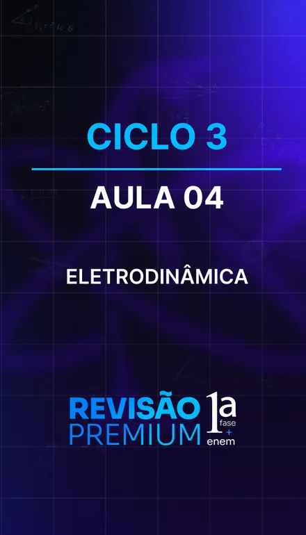 Capa de 2025, ciclo 3: Eletrodinâmica