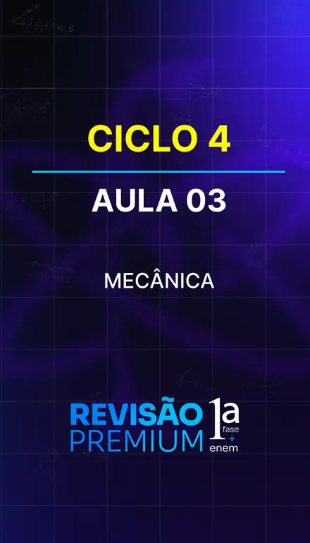 Capa de 2025, ciclo 4: Mecânica